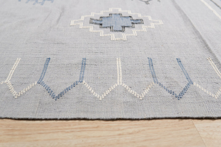Flat Weave Rectangular Wool Area Rugs