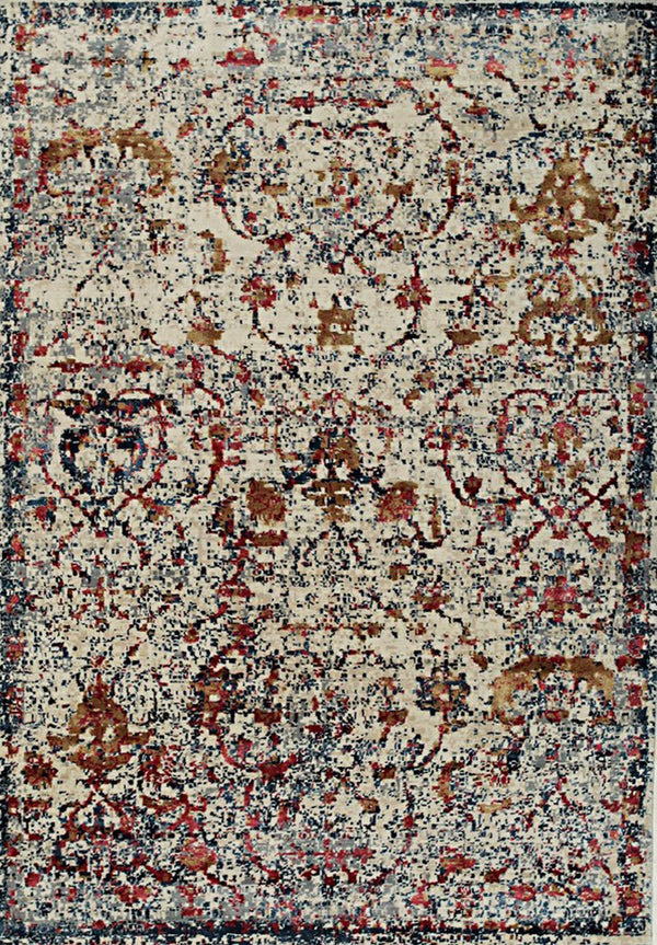 Hand Crafted Wool & Viscose Beige / Gold Contemporary Modern Hand Crafted Rug, Made in India