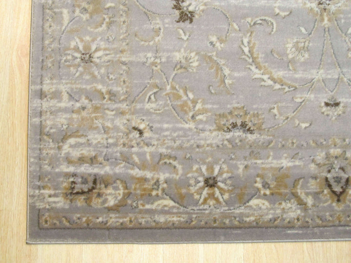 Stylish Gray Distressed Bohemian Isabella Indoor Rectangular Area Rugs 