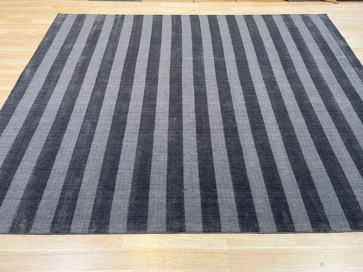 Durable and Stylish Handmade Modern Contemporary Blue/ Gray Knotted Wool Rectangular Area Rugs