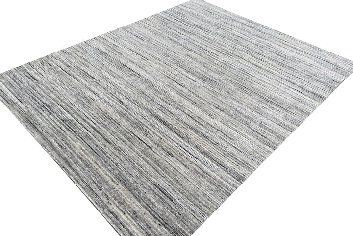 Durable and Stylish Hand-Knotted Wool NATURAL IVORY Modern Contemporary Lori Baft Gabbeh Solid Color Rectangular Area Rugs 
