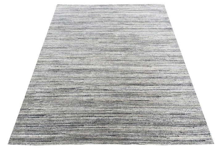 Durable and Stylish Hand-Knotted Wool NATURAL IVORY Modern Contemporary Lori Baft Gabbeh Solid Color Rectangular Area Rugs 