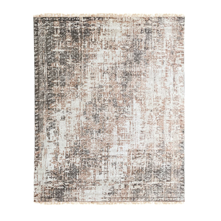 Hand Knotted Wool COPPER Transitional Modern Modern Rug