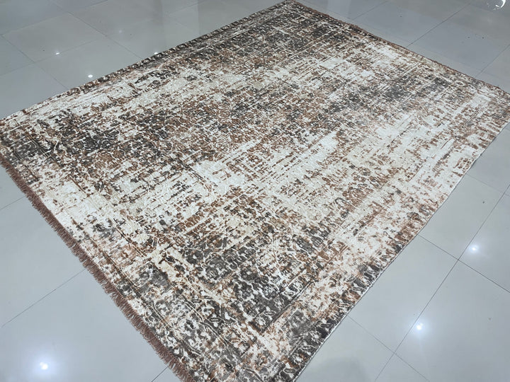 Hand Knotted Wool COPPER Transitional Modern Modern Rug
