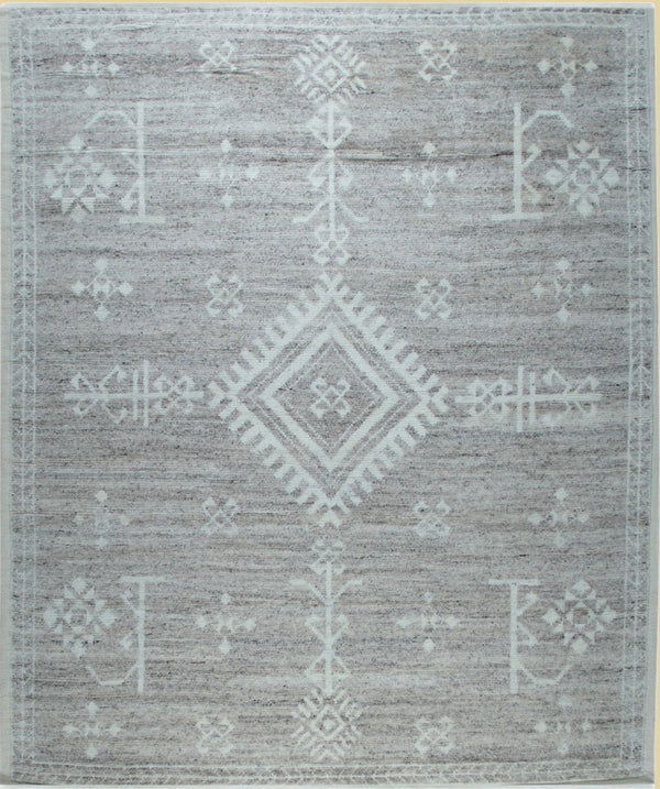 Gray Classic Oriental Oushak Area Rug, Made in India