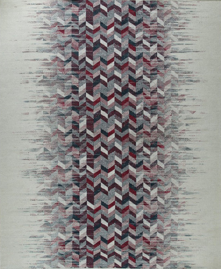 Hand-Knotted Wool Multi Contemporary Modern Modern Flat Weave Rug
