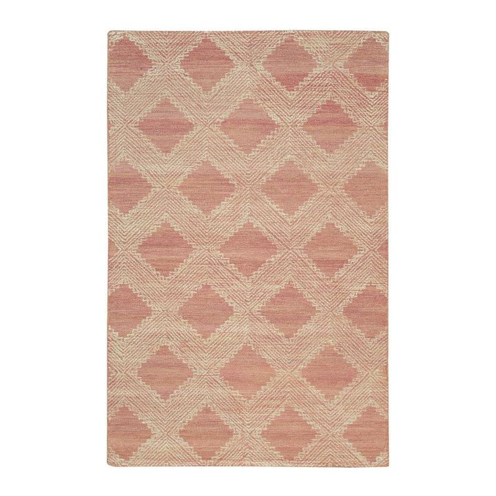 Hand-tufted Wool Pink Contemporary Transitional Spring Rug