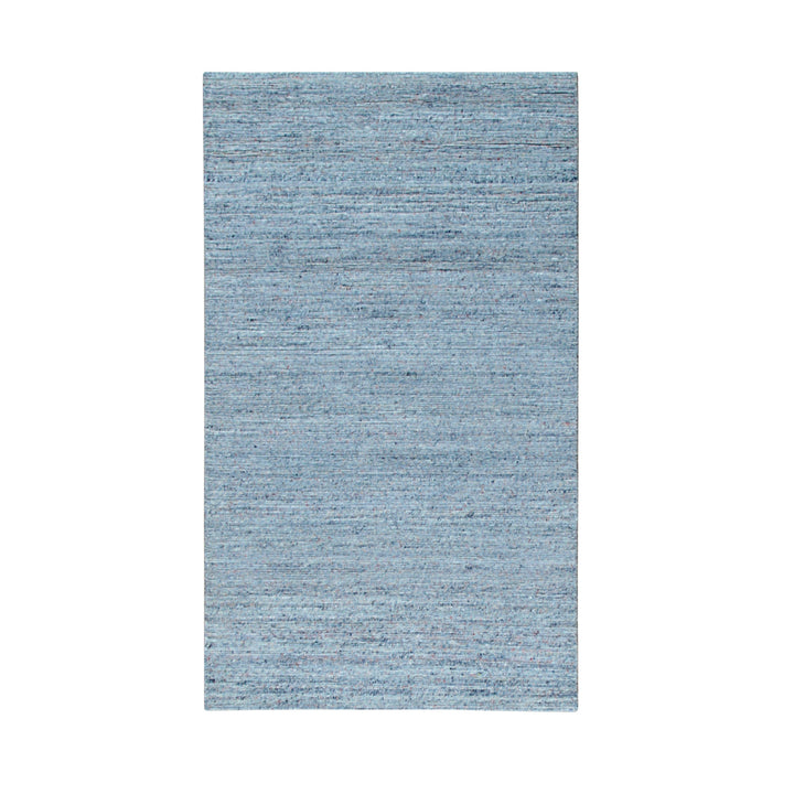 Blue Contemporary Solid Color Solid Area Rug